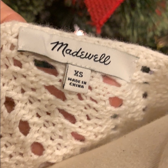 Madewell knit top with fringe - Picture 7 of 7